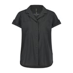 Royal Robbins Womens Spotless Evolution Meadow S/S (Svart (JET BLACK) Small)