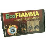 Kekai - Allume-Feu Tablettes Écologiques EcoFiamma 24 Pastilles pour Grill, Barbecue, Poêle ou Cheminée à bois