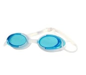 Aqua-Speed Malibu Monoblock Lunettes de Natation pour Homme Taille Unique White/Light Blue Tinted Lens