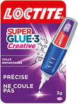 Loctite Super Glue-3 Creative, colle instantanée sous forme de stylo pour applications précises, Gel Superglue, réajustable et ne coulant pas, colle universelle de 3 g