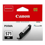 Canon Original Black Cli-571bk Ink Cartridge (376 Pages)