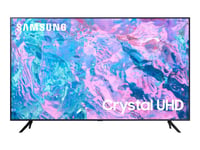 Samsung HG50CU700EU - Classe de diagonale 50" HCU7000 Series TV LCD rétro-éclairée par LED - Crystal UHD - hôtel / hospitalité - Tizen OS - 4K UHD (2160p) 3840 x 2160 - HDR - noir