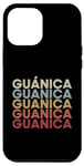 iPhone 13 Pro Max Guanica Puerto Rico Guanica PR Vintage Text Case