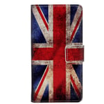 Saknar varumärke Plånboksfodral Samsung S6 - Storbritanniens Flagga