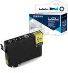 LCL Compatible Cartouche d'encre 502 XL 502XL C13T02W14010 (1 Noir) Remplacement pour Epson suivants XP-5100 XP-5105 WF-2860 WF-2865