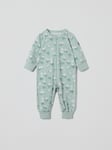Pyjamasoverall blommor