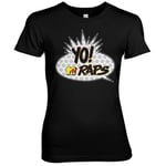 Yo! MTV Raps Classic Logo Girly Tee, T-Shirt