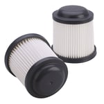 First4spares Premium Replacement Pleated Filter for Black & Decker Pivot Vac Vacuum Cleaners - Twin Pack