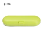 Electric Toothbrush Holder Tooth Brush Storage Protective Box Green