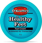 New O'Keeffe's Healthy Feet, 91g 1 Pack Free Shipping