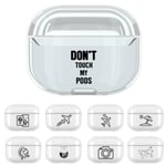 For Airpods Pro Wireless Charging Case Hard Clear Cover C
