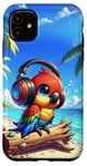 iPhone 11 Kawaii Parrot Headphones: The Parrot's Rhythm Case