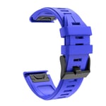 Eariy Silicone Quick Release Bracelet Compatible with Garmin Fenix 6 / Fenix 6Pro Multiple Colors, blue