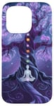 Chakra Méditation Arbre Nature Univers Éléments Coque pour iPhone 15 Pro