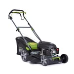 Tondeuse À Gazon Thermique Tractée Mulching Avec Bac De Ramassage Gc-tt46144 Greencut - L'unité