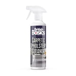 BritishBasics - Carpet and Upholstery Cleaner and Stain Remover Spray 500ml, Clear