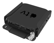 Maclocks Apple TV Mount, fäste för Apple TV (2015), VESA 100x100, aluminium - Svart