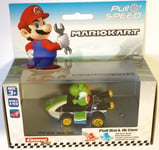 Mario Kart 8 Pull & Speed Yoshi Vehicle 1/43 Pull-Back Motor