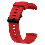 20mm Garmin Vivomove Luxe / Vivomove 3 / Vivomove Style / Venu silicone watch band - Red