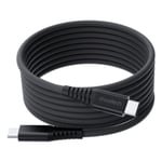 Choetech XCC-1051 USB-C till USB-C magnetisk kabel, PD 240W 1,8m (svart)