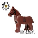 LEGO Animals Mini Figure - Horse - Reddish Brown