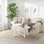 IKEA IKEA PENSELRÅG matta, kort lugg, grå/beige/handgjord, 170x240 cm, cm 170x240 cm