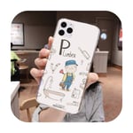 PrettyR Cartoon Cute Profession Teacher Customer Phone Case Capa for iPhone 11 pro XS MAX 8 7 6 6S Plus X 5S SE 2020 XR cover-a8-For iphone XR