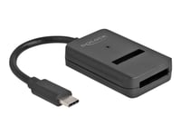 Delock - Gränssnittsadapter - M.2 - M.2 Card (Pcie Nvme & Sata) - Usb-C 3.2 (Gen 2) - Svart