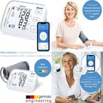 Beurer BM57 Upper Arm Blood Pressure Monitor | Large Cuff Upto 43 cm | Medium 