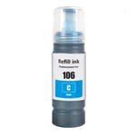 1 Cyan Printer Refill Ink Bottle 70ml for Epson EcoTank ET-7700 & ET-7750