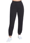 Skechers Women's Skech-sweats Diamond Delightful Jogger Pants, Bold Black, XL UK