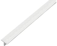 T-profil ALBERTS aluminium rostfritt stål-design ljus 15x15x1,5mm 1m