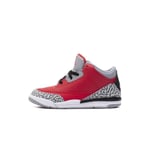 Nike Air Jordan 3 Retro Se Td Svarta,gråa,röda 27