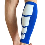 uyhghjhb Calf Compression Sleeves for Men Women Non-slip Breathable Compression Socks for Sports Recovery Shin Splints Running Flight Blue M