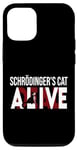 Coque pour iPhone 14 Schrödinger's Cat Science Dead and Alive Schrödingers Cat