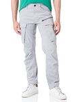 G-STAR RAW Men's Rovic Zip 3D Regular Tapered Pants, Grey (steel grey D02190-5126-B959), 30W / 30L