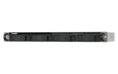 Qnap Ts-433eu Nas Rack (1u) Cortex-a Cortex-a55 4 Gb 0 Tb Qnap Turbo System Svart