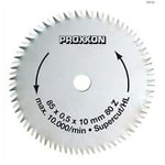 Sågklinga Proxxon; 85x0,5x10,0 mm; Z80