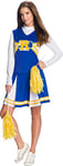 Rubie's 700028 Vixens Cheerleader Costume Adult Sized, Shown, Medium