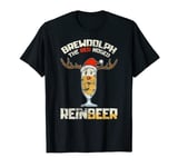 Christmas BrewDolph the Red Nosed ReinBeer T-Shirt