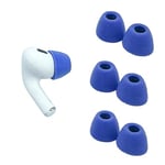 Comply TrueGrip Bouchons d'oreille pour Airpods Pro Gen 1 & 2 Bleu électrique Différentes Tailles