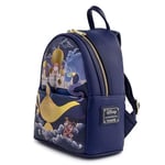Disney Loungefly Women Bag Aladdin Princess Jasmine Castle Mini Backpack Leather