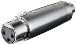 Goobay XLR-adapter  RCA hunn til XLR hunn