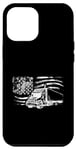 iPhone 12 Pro Max American Flag Truck Patriotic Design Patriot USA Fan Truck Case