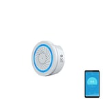 SPC Sonus Alarme avec sirène Intelligente Wi-FI Compatible avec Amazon Alexa Blanc