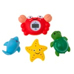Rotho Babydesign Badtermometer digital Krabba (3 delar)