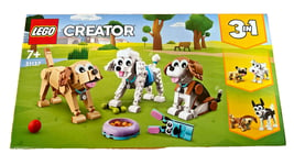 Lego CREATOR: Adorable Dogs (31137) Set - Brand New & Sealed