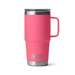 Yeti Rambler 20oz 591ml Travel Mug with Stronghold Lid - Tropical Pink