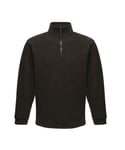 Regatta Mens Great Outdoors Unisex Thor Overhead Half Zip Anti-Pill Fleece Sweater (170 GSM) - Black - Size Large
