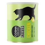 Ekonomipack: Cosma Snackies Maxi Tube - 3 x kyckling (480 g)